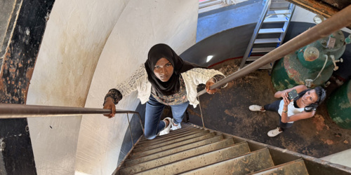 Albion Lighthouse Staircase