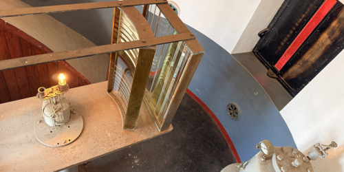 Albion Lighthouse interior