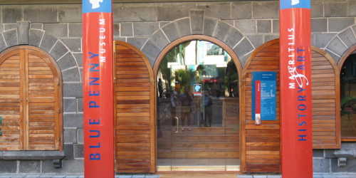 Blue Penny Museum entrance