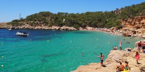 Creek of Cala Salada - San Antonio