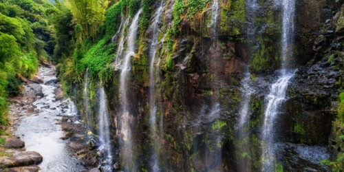 La cascade Langevin - Cascade de Grand Galet - La Réunion