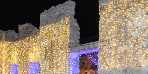 Some festive lights