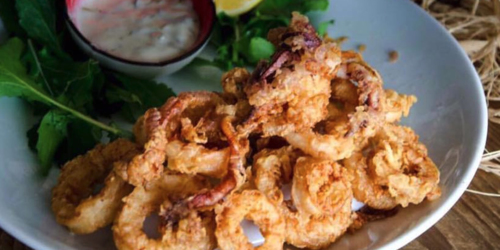 Fried calamar