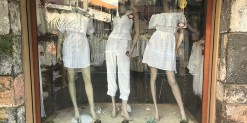 Cotons des iles shop in Grand Baie
