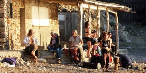SUNSET DRUMMING RITUAL - Cala Benirràs - Ibiza