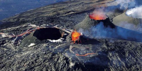 Eruption du Volcan Piton de la Fournaise