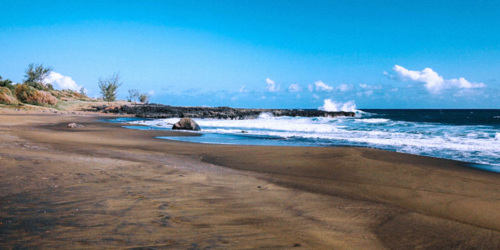 Etang-Salé beach in La Réunion
