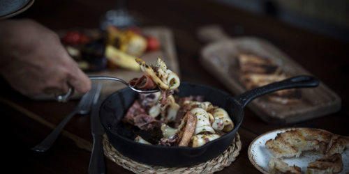 Food of Finca La Plaza - Santa Gertrudis - Ibiza