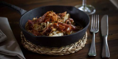 Les plats de la Finca La Plaza - Santa Gertrudis - Ibiza