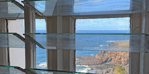 La vue du phare d'Albion