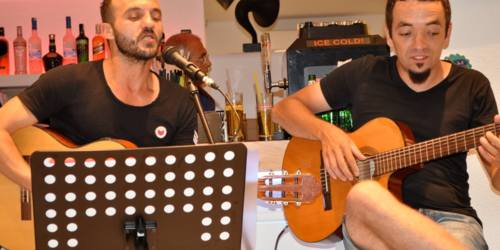 Sometimes there is live music