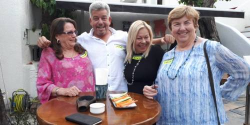 Always a team of ambassadors to welcome you