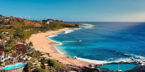 Piscine naturelle de la plage de Boucan Canot - La Réunion