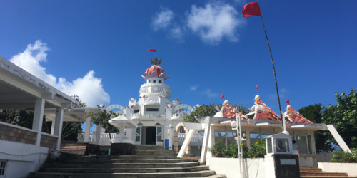 Sagar Shiv Mandir temple - Poste de Flacq