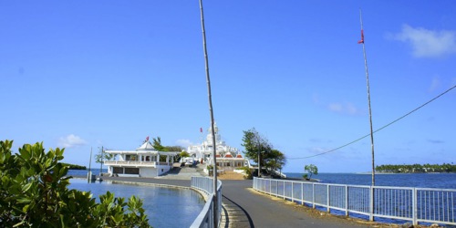 Sagar Shiv Mandir temple - Poste de Flacq