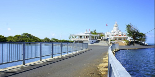 Sagar Shiv Mandir temple - Poste de Flacq