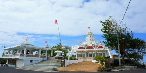 Sagar Shiv Mandir temple - Poste de Flacq