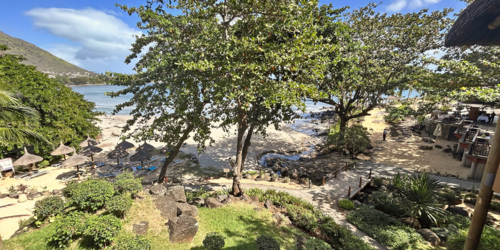 Beach access from Tamarina Boutique Hotel