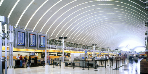 Terminal de l'aéroport d'Ibiza
