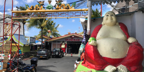 Entrée principale du Bazar de Grand Baie