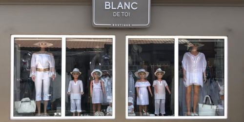 Blanc de Toi au Bazar de Grand Baie