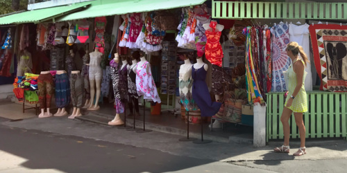 Le quartier du Bazar de Grand Baie