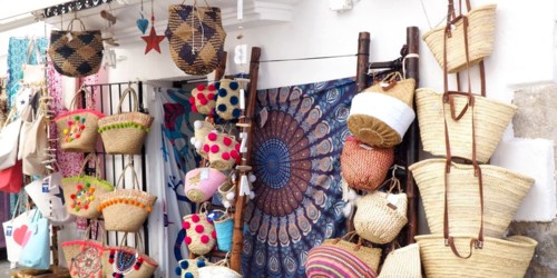 Boutiques locales dans la vieille ville d'Ibiza