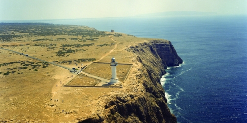 Le phare Cap Barbaria à Formentera