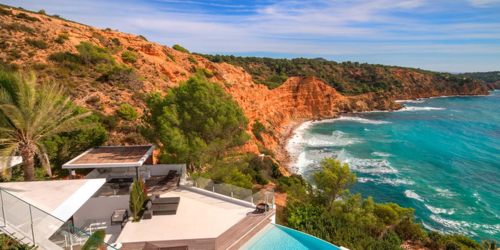 View from the Villa Infinity - Ibiza