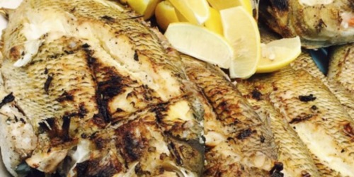 Délicieux poisson à la Cabane du Pecheur