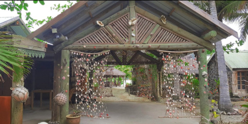 La Case du Pêcheur - Entrée de l'hôtel