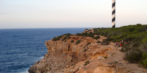 Le phare de Punta d’es Moscarter à Ibiza