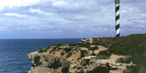 Punta d’es Moscarter Lighthouse in Ibiza