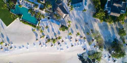 Long Beach Bellemare - Viewed from above