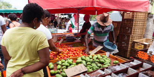 Marché forain de Saint-pierre, La Réunion