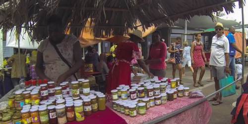 bazaar market Port Mathurin