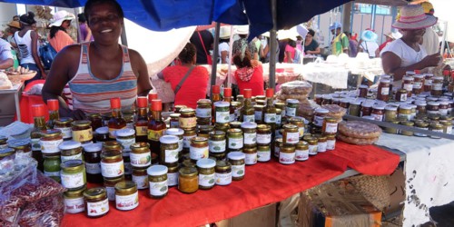 bazaar market Port Mathurin