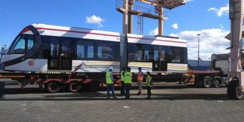 Mauricio, the first Mauritius Metro Express carrier