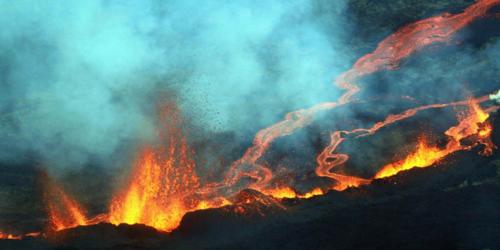 Eruption du Volcan Piton de la Fournaise