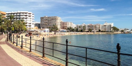 Promenade maritime de Santa Eulalia, Ibiza