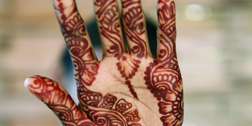 Henna art by Saranah, Mauritius
