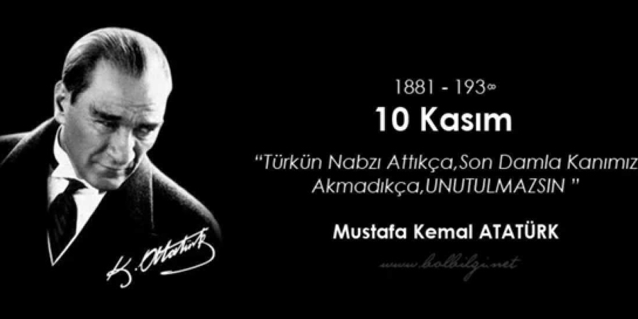 Anniversary of Atatürk's death