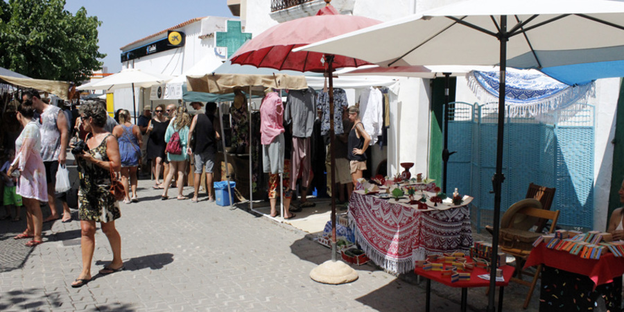 Sunday market in Sant Joan de Labritja