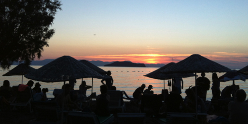 Sunset at Gümüşlük [©Saime A.]