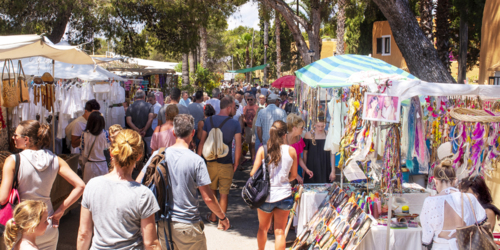Le marché hippie de Punta Arabi, Ibiza