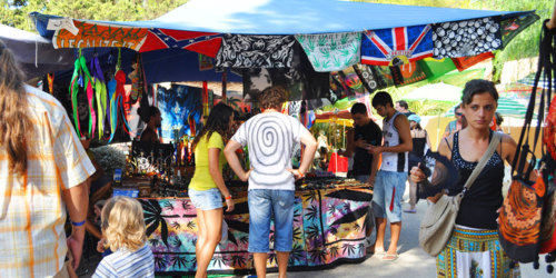 Le marché hippie de Punta Arabi, Ibiza