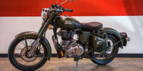 New 2017 Royal Enfield Classic Battle Green