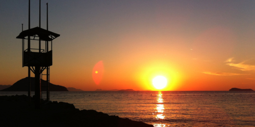 Sunset over Turgutreis [© André S.]