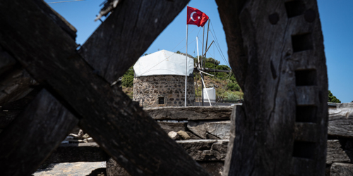 Moulins à vent de Yalıkavak [@Cécilier Phot. Int.]