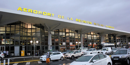 Reunion Island Roland Garros airport